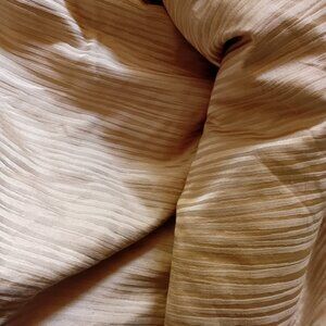 Donna Karan Gold Dust Queen Duvet Cover NWOT